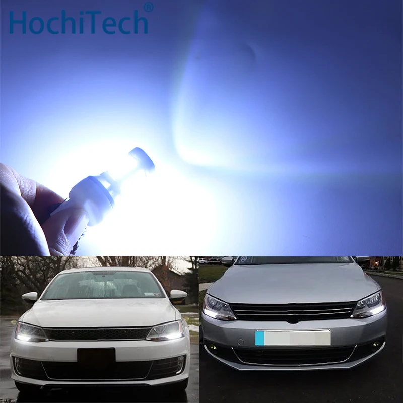 

For Volkswagen VW Jetta MK6 2011 2012 2013 2014 2015 2016 Ultra bright White Reflector 1156 S25 LED Bulbs led Daytime DRL Light
