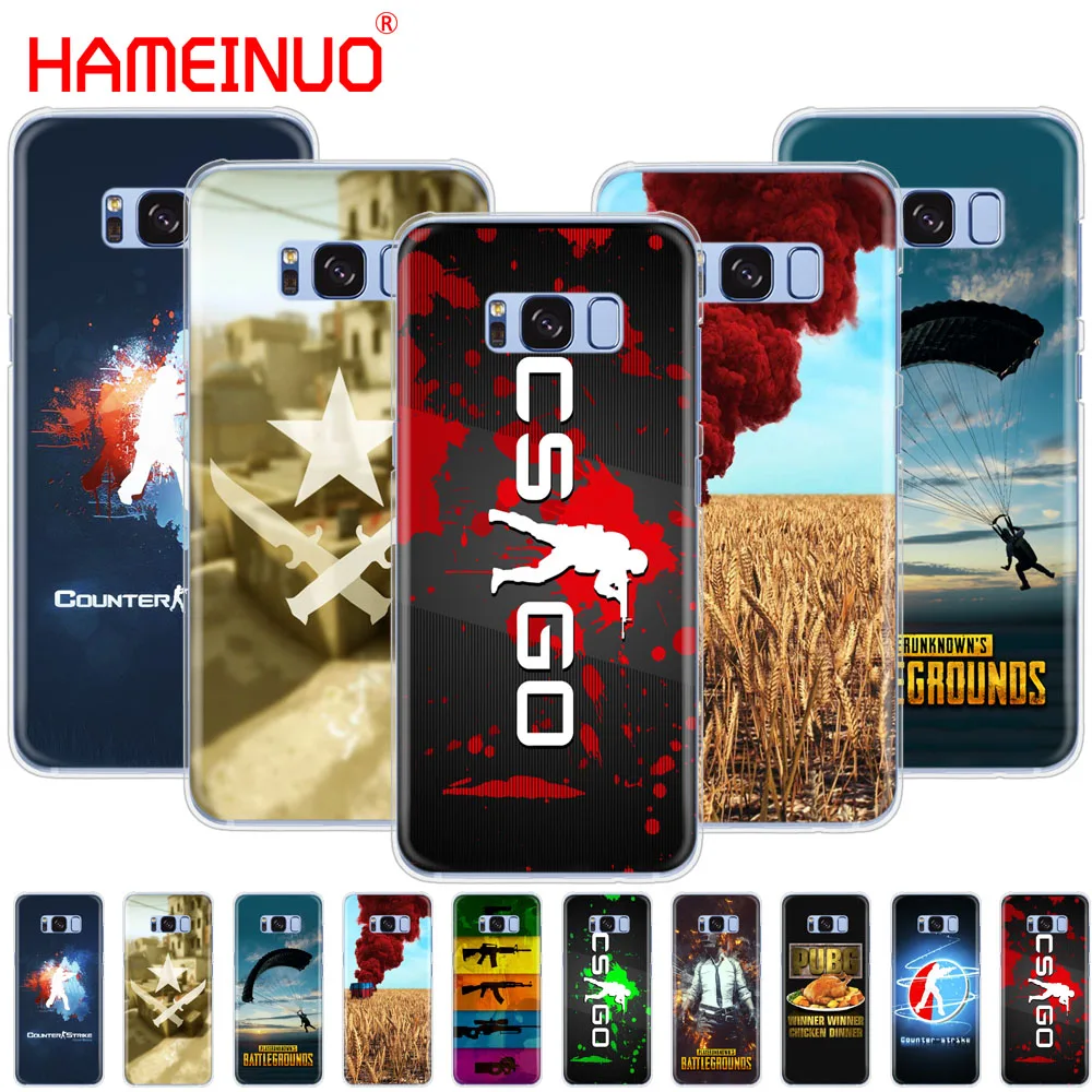 HAMEINUO Counter Strike CS GO и PUBG чехол для сотового телефона Samsung Galaxy S9 S7 edge PLUS S8 S6 S5 S4 S3 MINI |