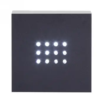 

Light Base Black LED Lamp Holder 12LED White Light Display Stand Base Holder for Crystal / Glass Art Touch Lamp Bases