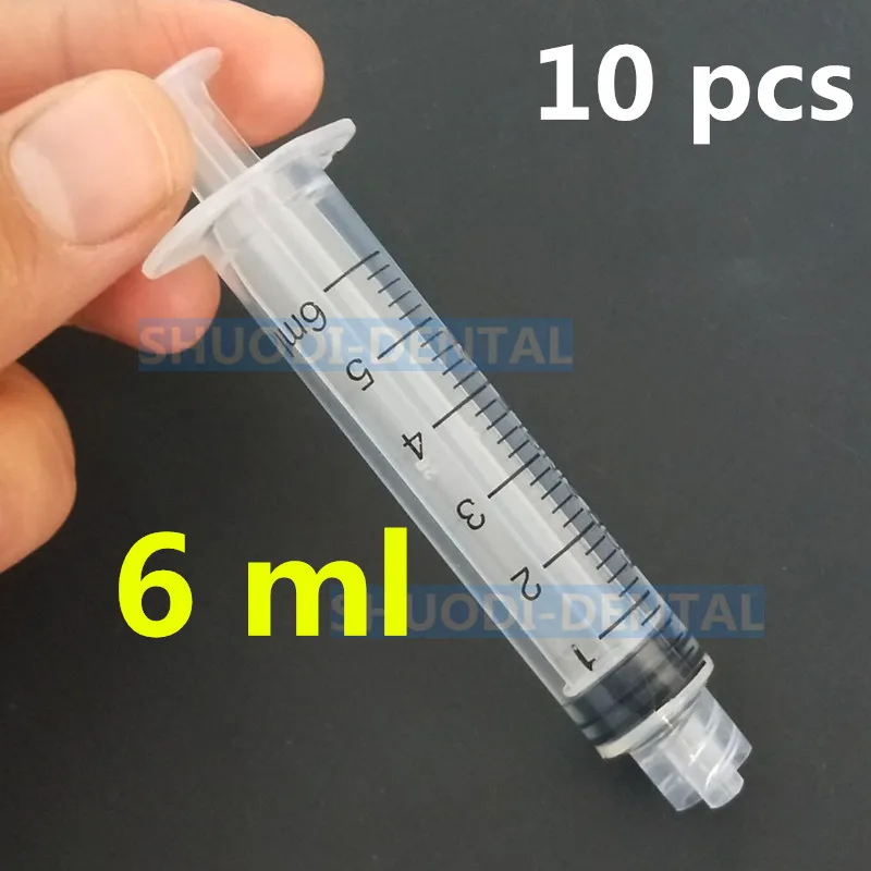 Buy 10 Pcs Disposable 6 ML Syringes for dispensing