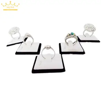 

Factory Outlet 5pcs/lot Jewelry Stud Ring Display Rack Stand Holder Case Magnet Tray Fitting For Rings Organizer