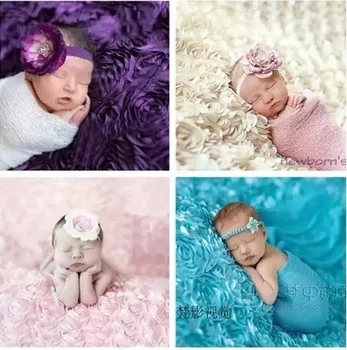 

LIFE MAGIC BOX Baby Photography Background Blankets Rose Newborn Backdrop Props Baby Photo Studio Shooting Blanket