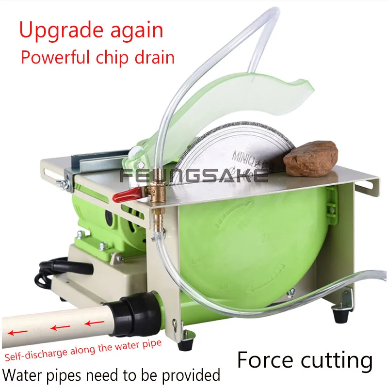 Multifunction Mini Table Saw Stone Polisher Jade Engraving Machine 1380w Power desktop buddha beads polish machine,metal/Acrylic