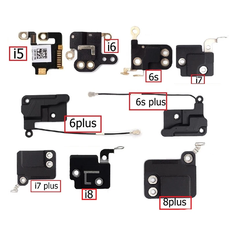 Оригинальная антенна gps сигнала гибкий кабель для iPhone 5 6 6s 7 8 plus gps антенна гибкий ленточный кабель wifi крышка Запасные части