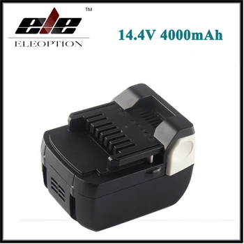 

Eleoption 14.4V 4000mAh Li-Ion Replacement Battery for Hitachi BSL1430 BSL1415 326236 327729 326824 326823 BCL1430 C-2