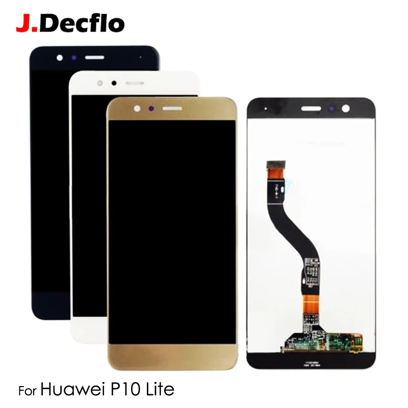 

Original LCD Display For Huawei P10 Lite WAS-LX2J WAS-LX2 WAS-LX1A WAS-L03T WAS-LX3 Touch Screen Digitizer Assembly 5.2''