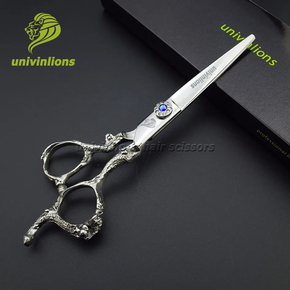 Tesouras de Corte de Cabelo Tesouras de Desbaste Corte de Cabelo Hairstylist Melhor Coiffeur 6.0 5 Cheap Tesouras de cabelo