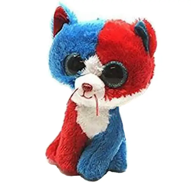 Pyoopeo Ty Beanie Boos 6" 15cm Cat Quinn Potion Zip Firecracker Heather