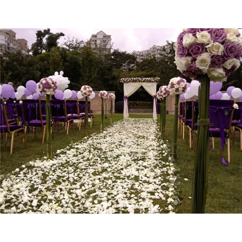 

100pcs Silk Rose Flower Petals for Wedding Table Confetti Party Decoration