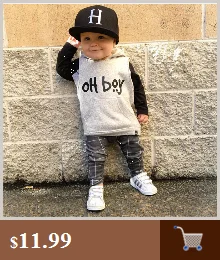Г. Модная одежда для новорожденных мальчиков серый хлопковый свитер с длинными рукавами+ брюки цвета хаки модные комплекты одежды из 2 предметов для маленьких мальчиков