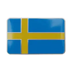 Для Volvo S60 XC90 V40 V70 V50 V60 S40 S80 XC60 XC70 автомобиль синий Star задний багажник знак Швеции нации эмблема наклейка Стикеры