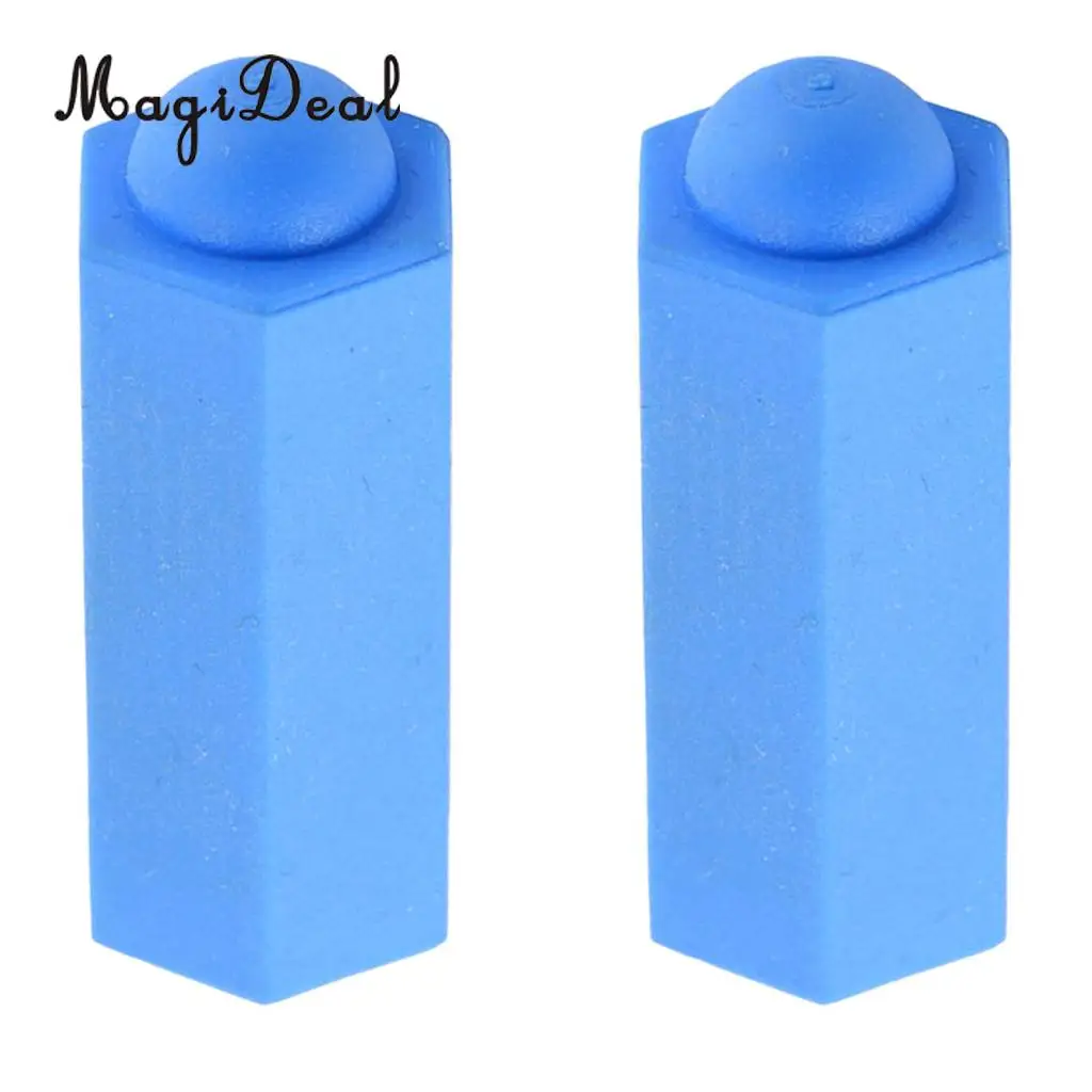 2Pcs Professional Pool Cue Tip Rubber Protector Head Cover Gift for Indoor Pool Billiards Snooker Room Game Portable Accessories