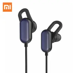 Оригинальный Xiaomi Mi спортивные гарнитура Bluetooth наушники молодежное издание Беспроводной Bluetooth 4,1 С микрофоном IPX4 Водонепроницаемый