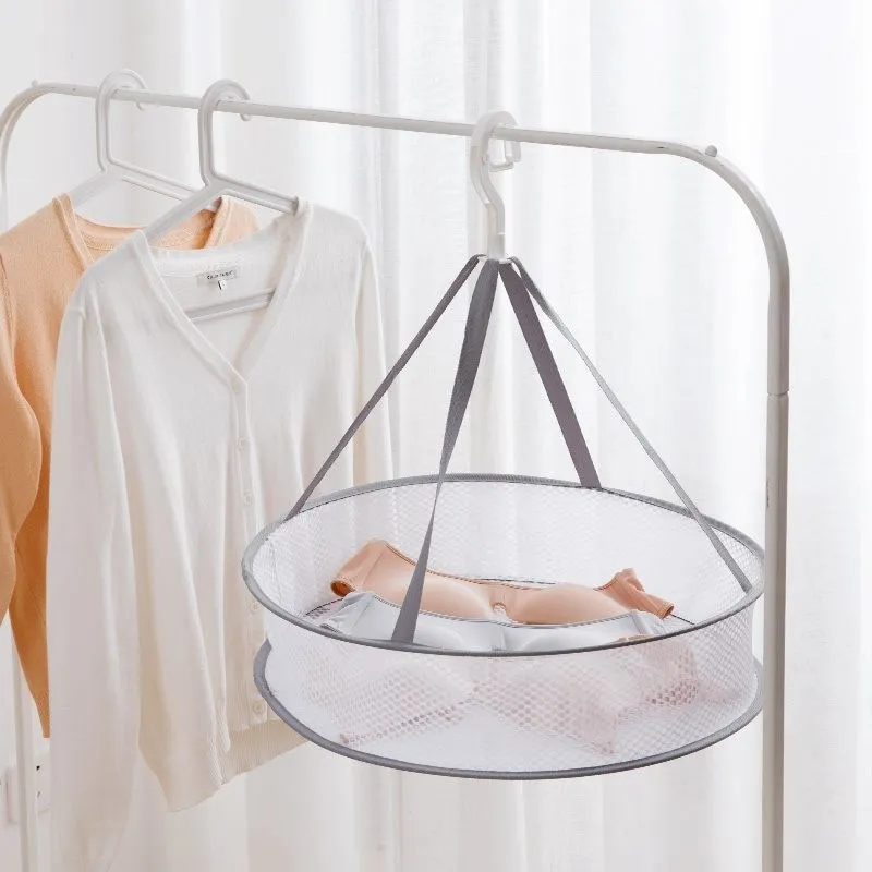 

Simple clothes basket wash drying clothes basket tile drying rack washing socks drying net bag XI3151650