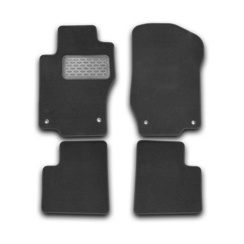 Коврики в салон For MERCEDES-BENZ M-Class W164 АКПП 2006->, внед., 4 шт.(текстиль