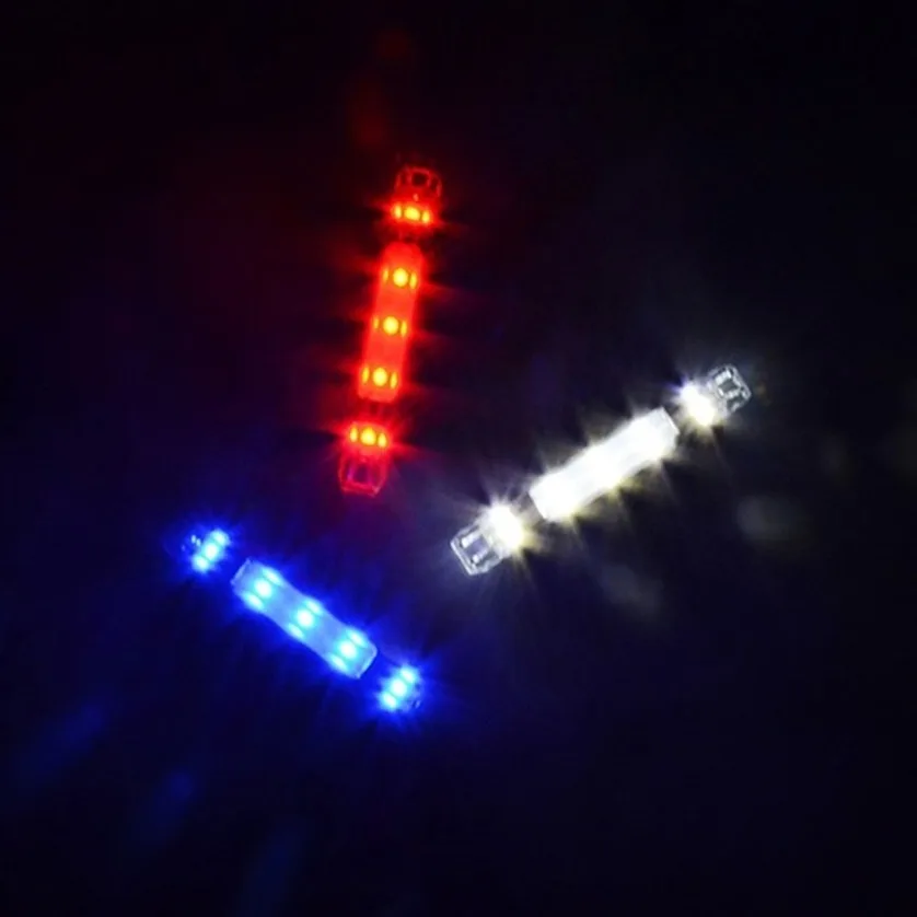 Cheap Bike Bicycle Light LED Rechargeable Tail Light USB Rear Tail Warning Safety Bike Light Super Bright Portable Flash Light 4