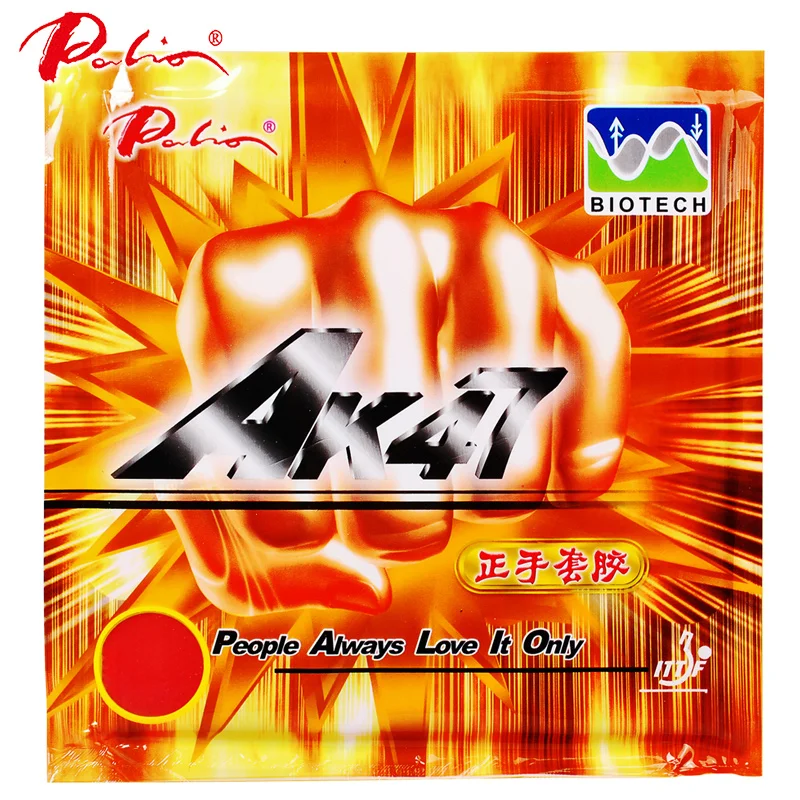 باليو BIOTECH Ak47 تنس طاولة المطاط ل الامامية حلقة و سريع هجوم ل 40 + mm كرة بينغ بونغ