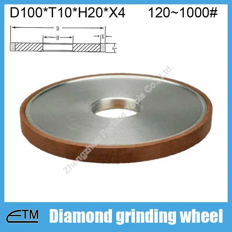 Buy 4 inch 1A1 Resin bond diamond abrasive grinding