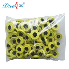 DWE CC RF карта контроля доступа RFID 134,2 кГц ISO11784/11785 hdx тег для отслеживания идентификационных данных животных