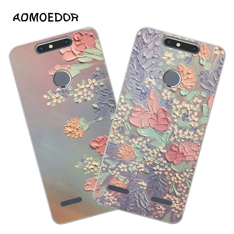 

zte Blade v8 mini Case,Silicon Graffiti 3D relief Painting Soft TPU Back Cover for zte Blade v8 lite protect bags shell