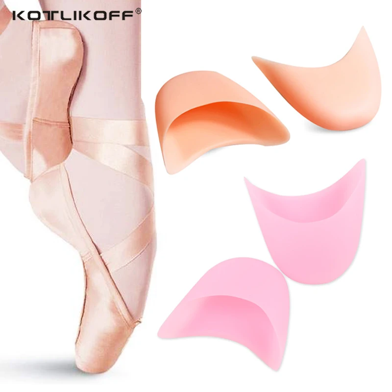 

foot care toe dance protector insoles half pad pads sponge silicone gel support ballet shoes covers high heel shoe women