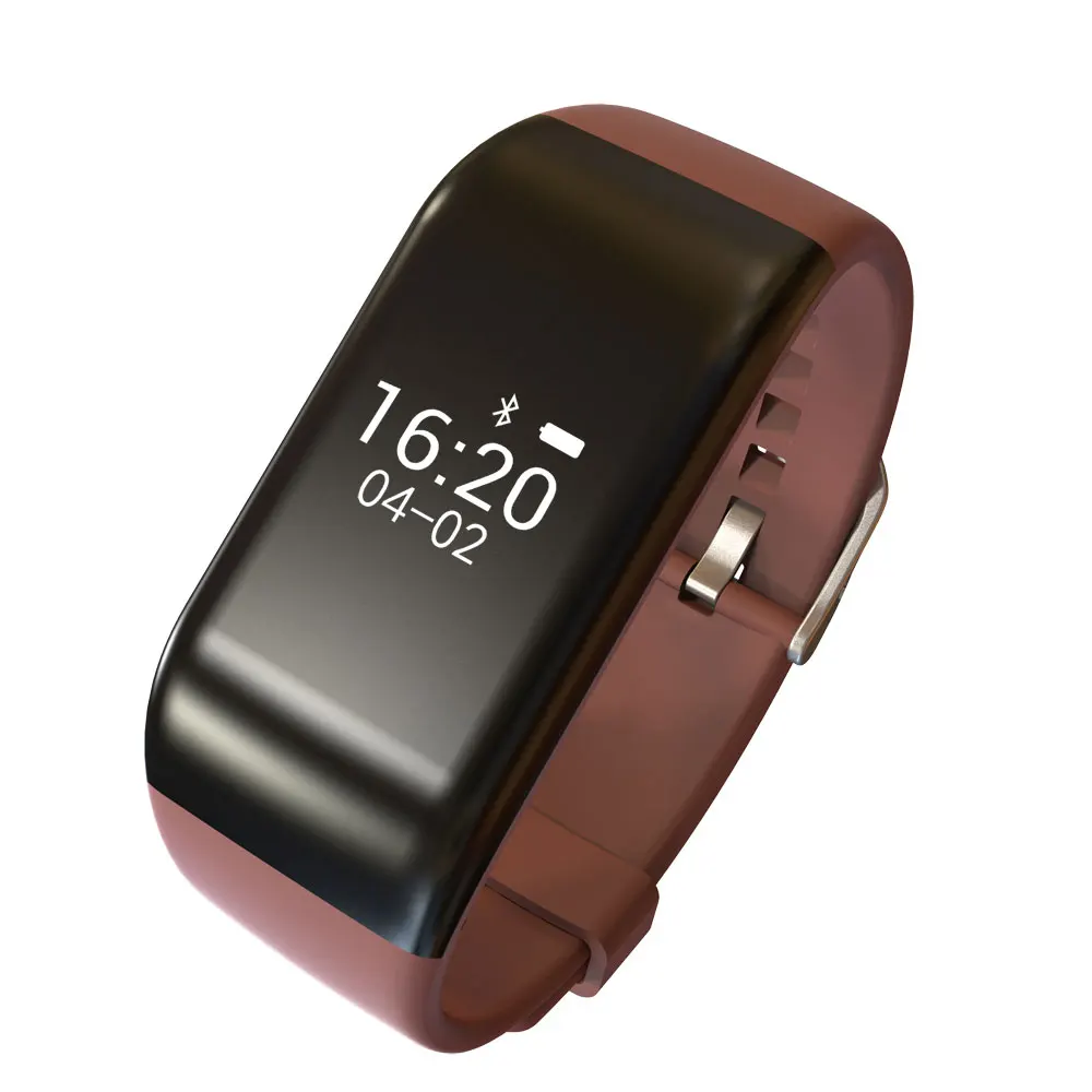 R1 Smart ремешок для наручных часов OLED монитор сердечного ритма Sport Фитнес трекер Фитнес вызовов оповещения для Iphone Android шагомер
