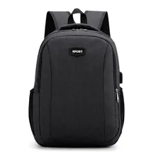 Мужской рюкзак с внешним USB зарядным устройством, мужской рюкзак для ноутбука, Подростковый школьный рюкзак для подростков, Повседневная дорожная сумка