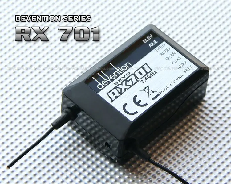 Walkera Оригинальные RX701 2.4 ГГц 7ch приемник для DEVO 6 7 8 12 канальный передатчик P3|walkera