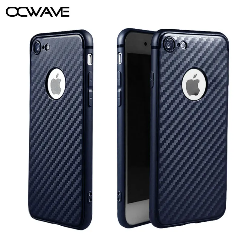 OCWAVE ультратонкая Капа чехол для iPhone 6 S плюс мягкая резиновая текстура из