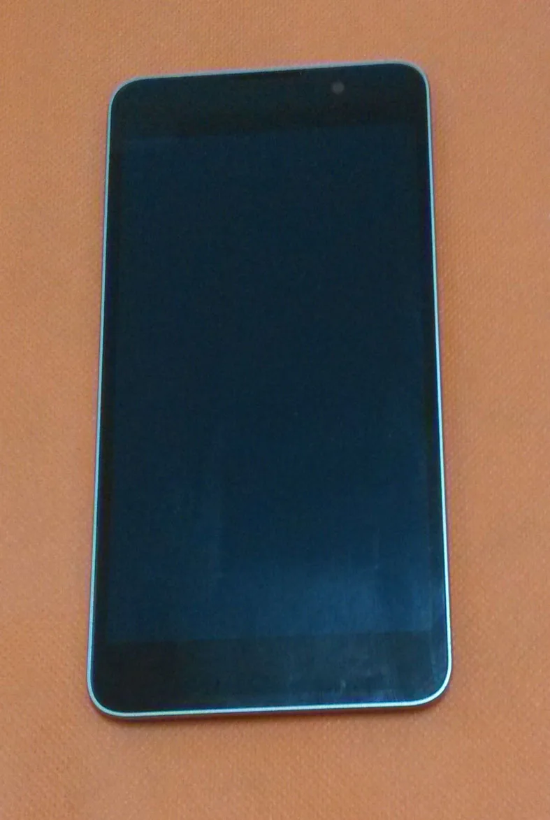 

Used Original LCD Display Screen + Touch Screen + Frame for UMI C1 MTK6582 Quad Core 5.5 Inch HD 1280X720 Free shipping