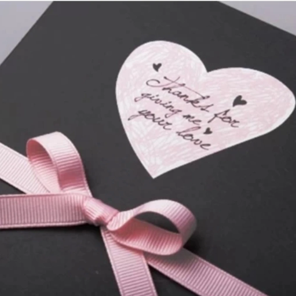 

10Sheets New Thank You Heart Valentine's Day Handmade Cake Packaging Sealing Label Kraft Sticker Baking DIY Gift Stickers M1133
