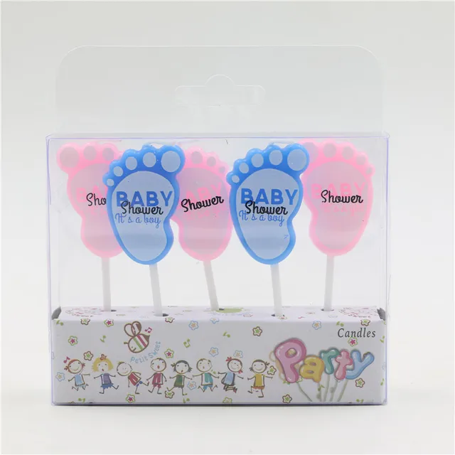 5pcs pack baby shower boy and girls kid favors party baby shower baby sho