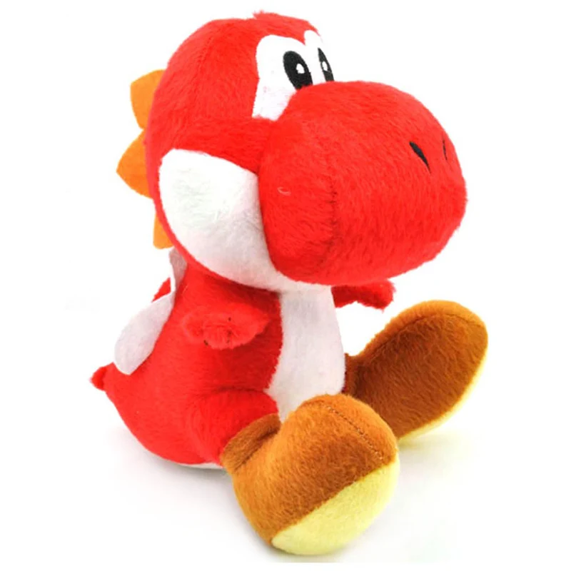 9 шт./лот 18 см Super Mario Bros Плюшевые игрушки Йоши зеленый yoshi Дракон плюшевая мягкая набивная кукла Животные игрушки для подарки для детей