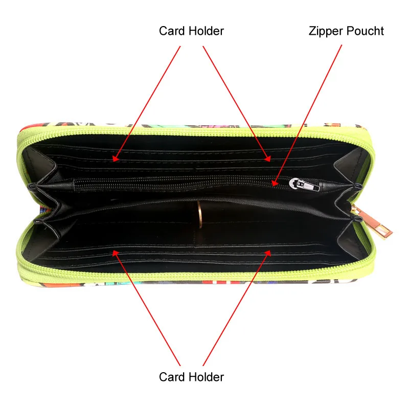 Мода, Длинный кошелек с кошмаром до Рождества, длинный Футляр для карт, кошелек на молнии