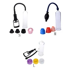 3 Sizes Penis Pump Enlargement Vacuum Pump Penis Extender Man Sex Toys Enlarger Penis Adult Sexy Product For Strong Men Big Dick