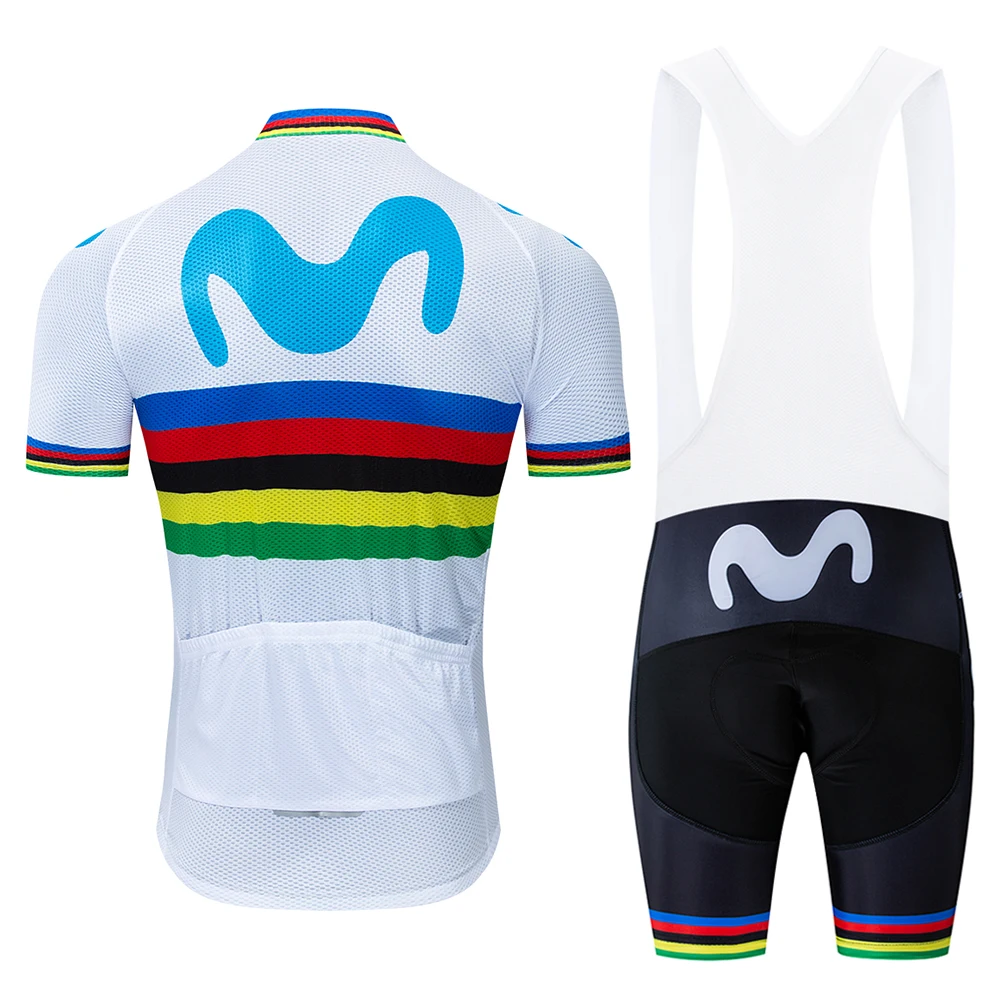 Команда movistar индивидуальный костюм для велоспорта UCI EUROPA TOUR Sports pak custom racefiets team conjunto malliot ciclismo jersey body