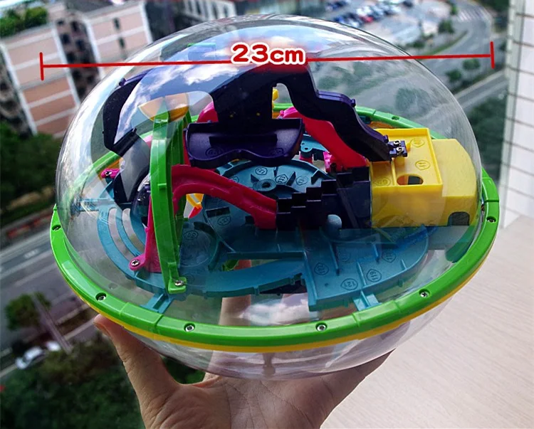 PLAYZOCO Cube Maze, Cube Puzzle, Three-dimensional Puzzle Cube, 3D Maze, Space Challenge Game, 3D Maze Puzzle, Suitable For Children And Adults, 8x8x8cm, Pink