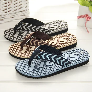 

40-44 Men Shoes Summer Beach Sandals Fashion Flip Flops Male Anti Slip Shoes EVA Outdoor Cool Men Sandals Chinelas Masculina