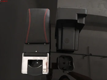 

Car armrest central Store content Storage box with cup holder ashtray accessories for Nissan juke 2012-2015