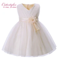 Cutestyles Grils Flower Dress For Party and Wedding Tulle Fashion Princess Toddler Dresses Children Evening Gowns GD40418-10 