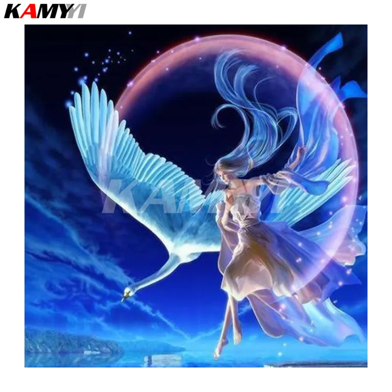 Constellation of Virgo 5D DIY Diamond painting Cross stitch Full Square Diamond embroidery full Round Diamond mosaic Home decor_
