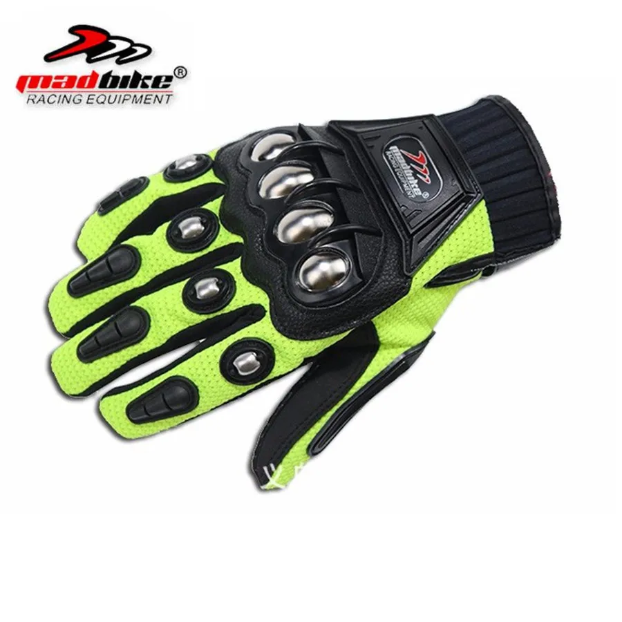 Alloy Steel Bicycle Motorcycle Motorbike Powersports Racing Gloves