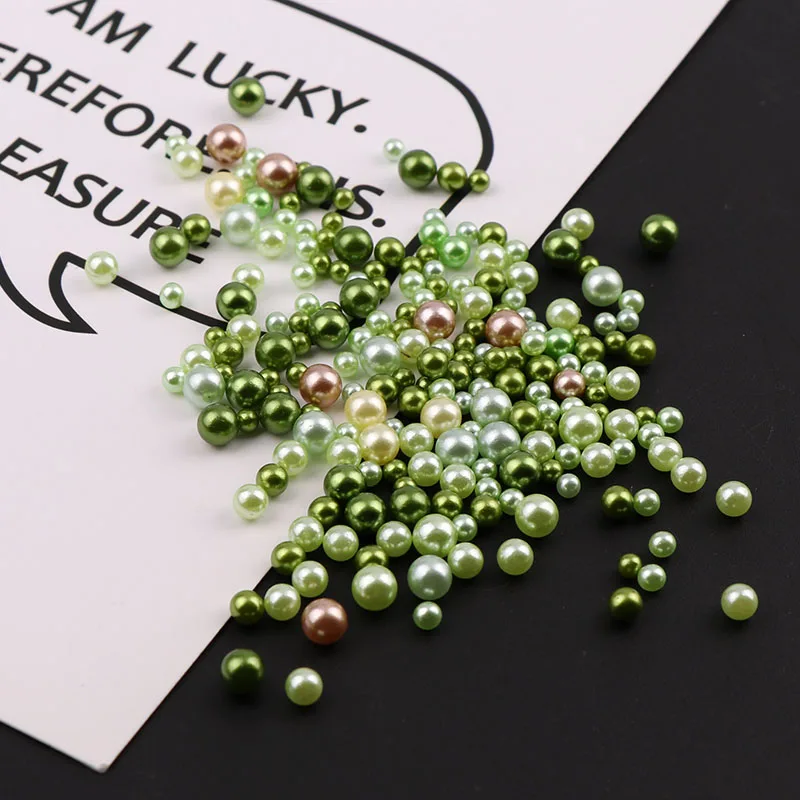 

3mm-6mm No Holes Mix Color Round Imitation Plastic Pearl Beads For DIY Jewelry Accessories Hot In Japan TS3032