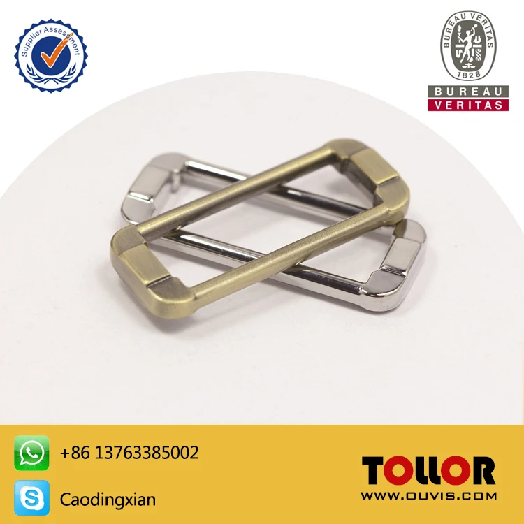 High Quality Bag Parts Metal Square Buckle For Handbag Die casting Zinc