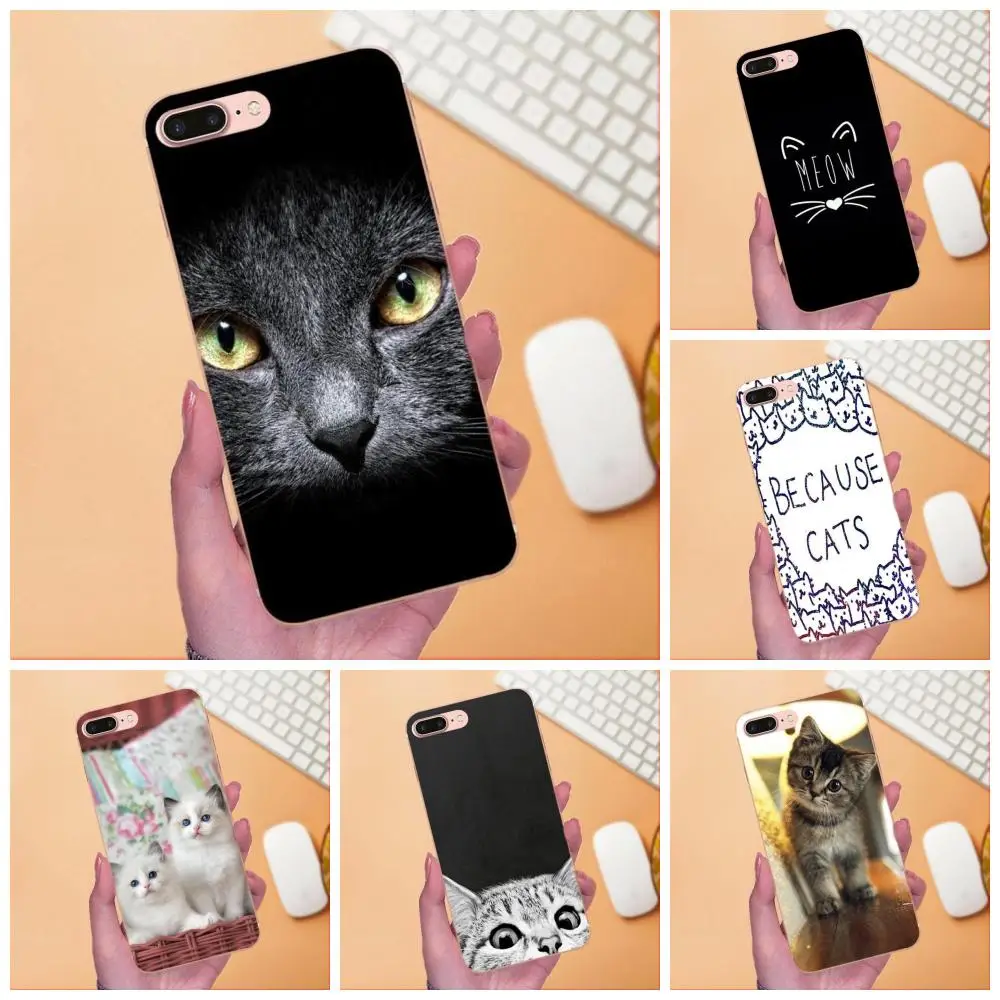 Meow красивое милое одеяло с кошечкой для Huawei P8 P9 P10 P20 P30 Mate 7 8 9 10 20 Lite Plus Pro