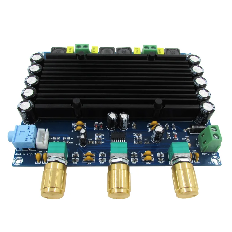 

DC 12V 24V TPA3116 150w + 150w 2.0 Dual-channel stereo HIFI Digital Audio Amplifier Board TPA3116D2 Amplificador