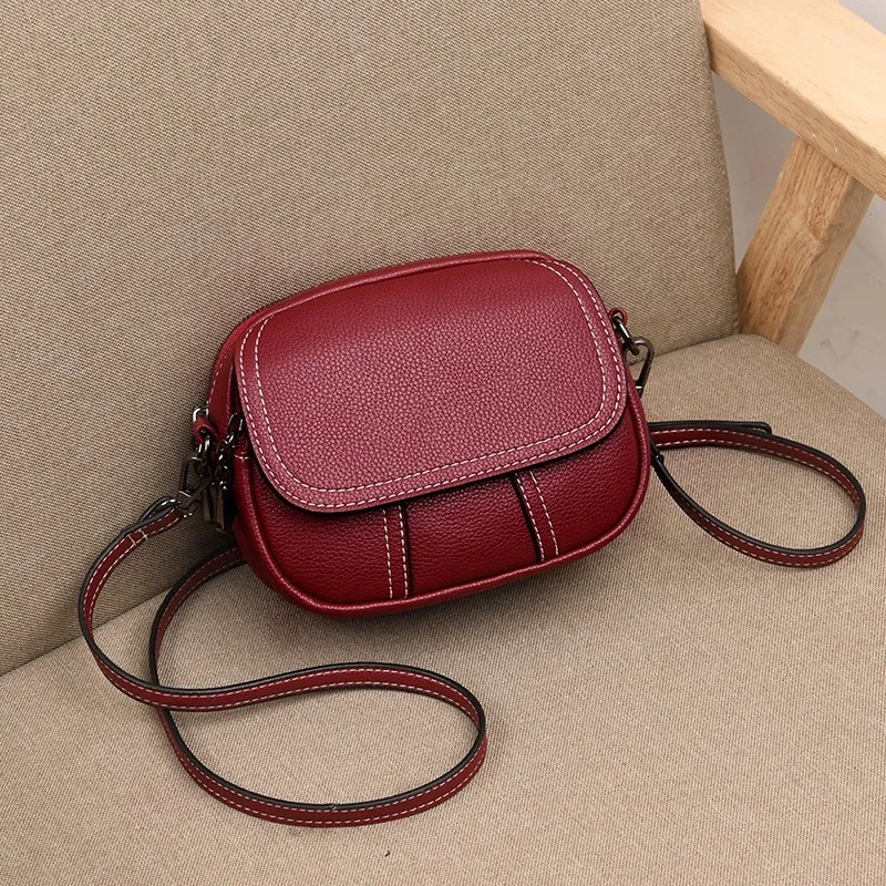 Goedkoop 2019 Vintage Crossbody Tassen Voor Vrouwen Luxe Merk Vrouwelijke Lederen Schoudertas Ladeis Sac A Main Messenger Flap Tassen Voor meisjes