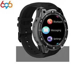 696X100 Bluetooth Smart Часы Heart rate музыкальный плеер Facebook Whatsapp синхронизации SMS Smartwatch Wi-Fi 3g для gps часы для IOS PK Q1