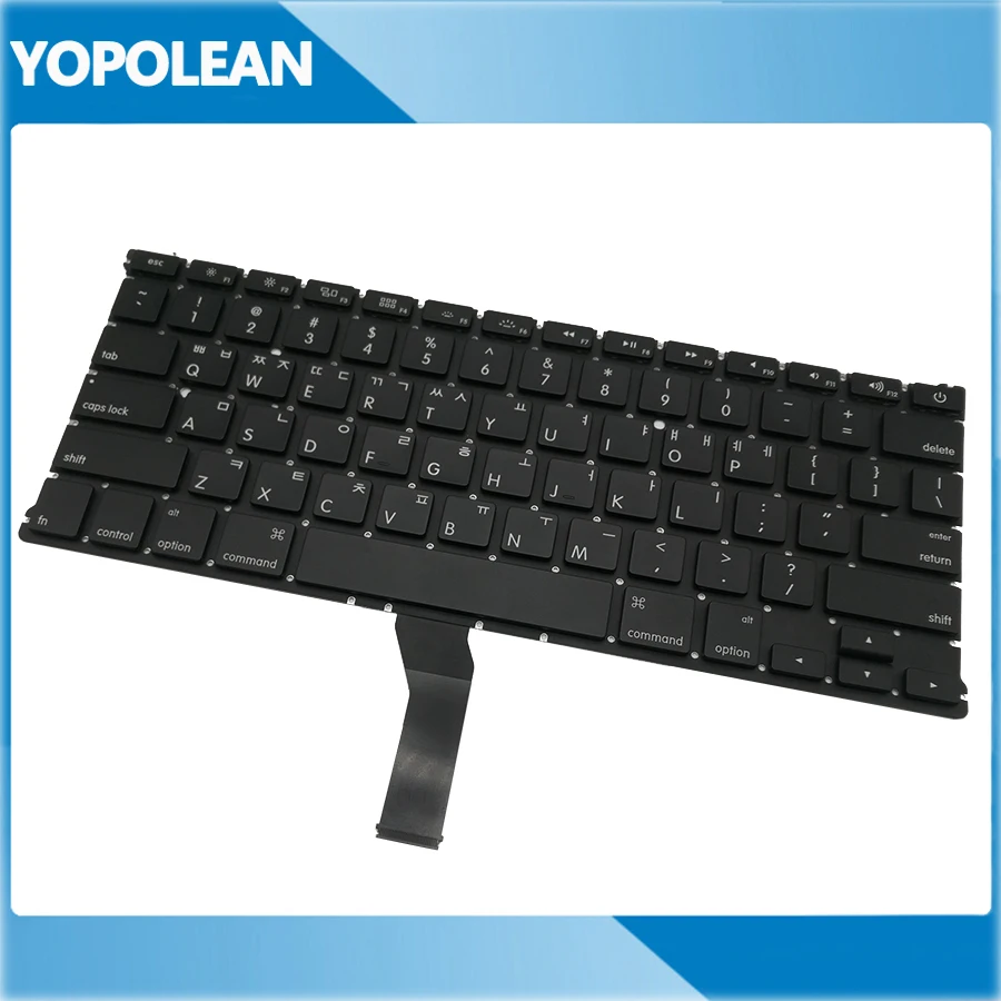 Новая Корейская клавиатура 5 шт./лот для Macbook Air 13 &quotA1369 2011 A1466 2012 2013 2014 2015