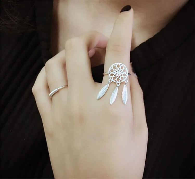 

2017 new arrival hot sell fashion sunflower female 925 sterling silver ladies`finger rings jewelry gift wholesale
